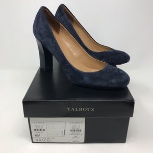Talbots Grace 2 Indigo Blue Heels Size 6